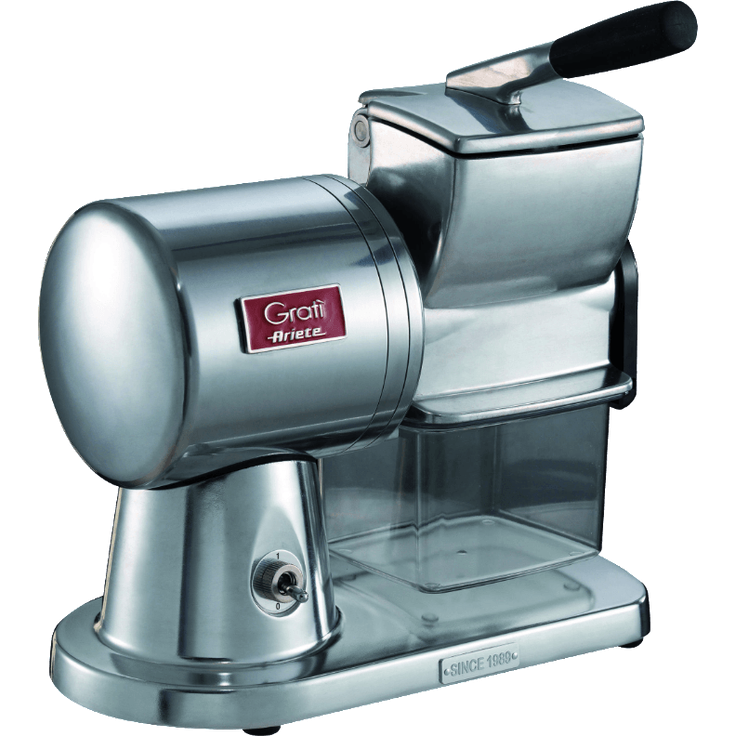 Ariete 449 Grati Superior Universalreibe elektrisch, 18-8 Edelstahl, Silberfarben