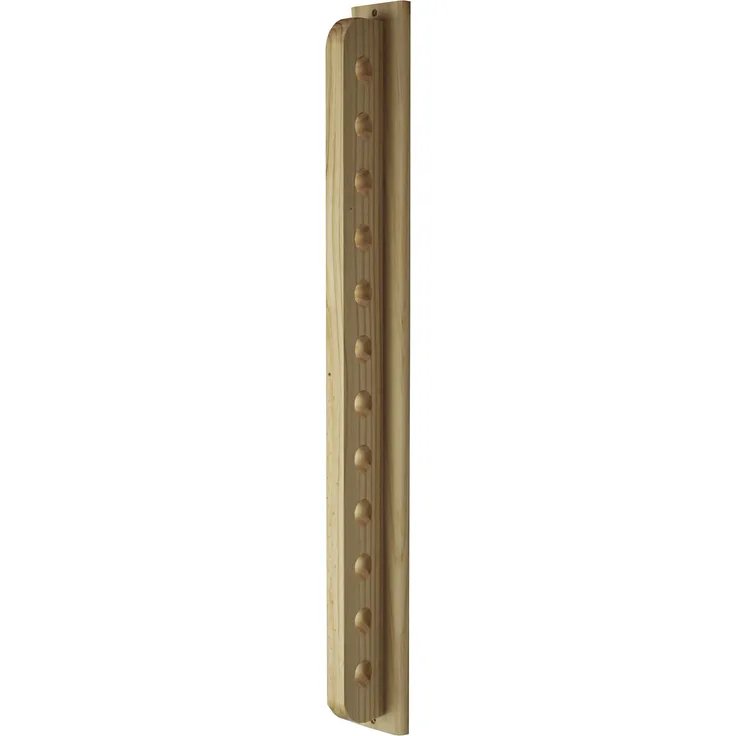 Expovinalia Natural Weinregal Wand, Kiefer, rustikal, 85x 8x 8cm