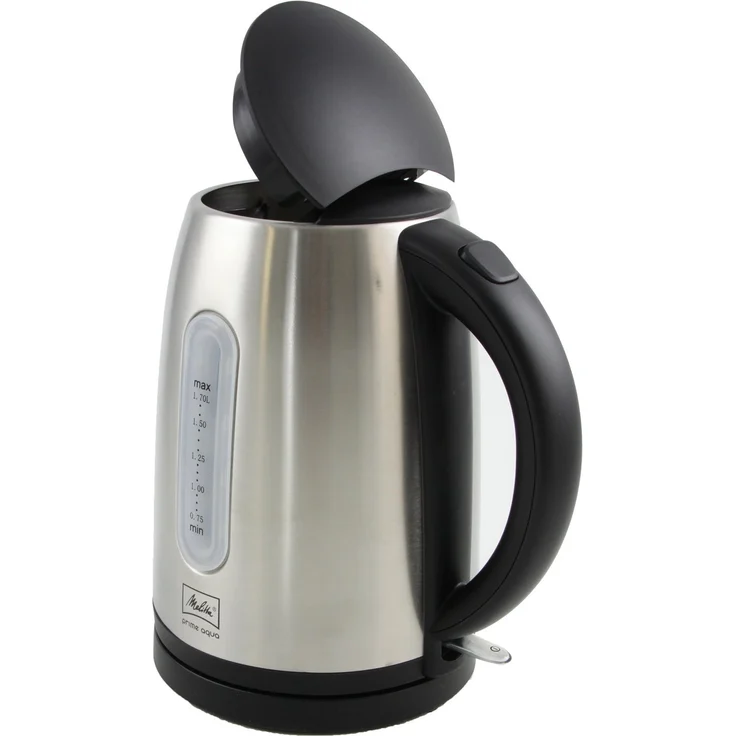 Melitta 1018-02 Prime Aqua Edelstahl-Wasserkocher, 2200W, 1,7 L, Trockengehschutz – Bild 6