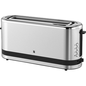 Bild für WMF Küchenminis Langschlitz-Toaster (900 W, integrierter Brötchenwärmer, 2 XXL Brotscheiben, Auftau-Funktion)