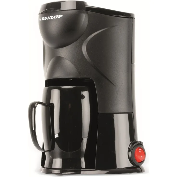 Dunlop Auto-Kaffeemaschine Filterkaffeemaschine, für 1 Tasse, 170 Watt, 12 V
