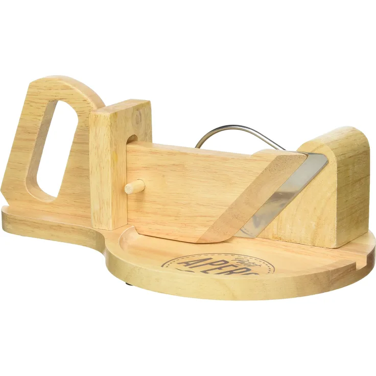 Totally Addict kd3213 Aufschnittmaschine rund Radierer-Edelstahl braun 30,50 x 7.30 X 12,40 cm