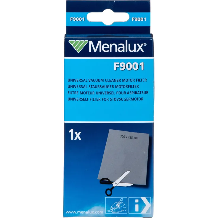 Menalux F 9001 Universell zuschneidbarer Motorfilter