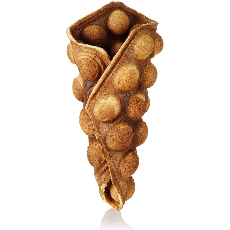 Princess 132465 Bubble-Waffeleisen, 180° aufklappbar, 700 Watt, 0,7 m Kabellänge, antihaftbeschichtet, schwarz – Bild 5