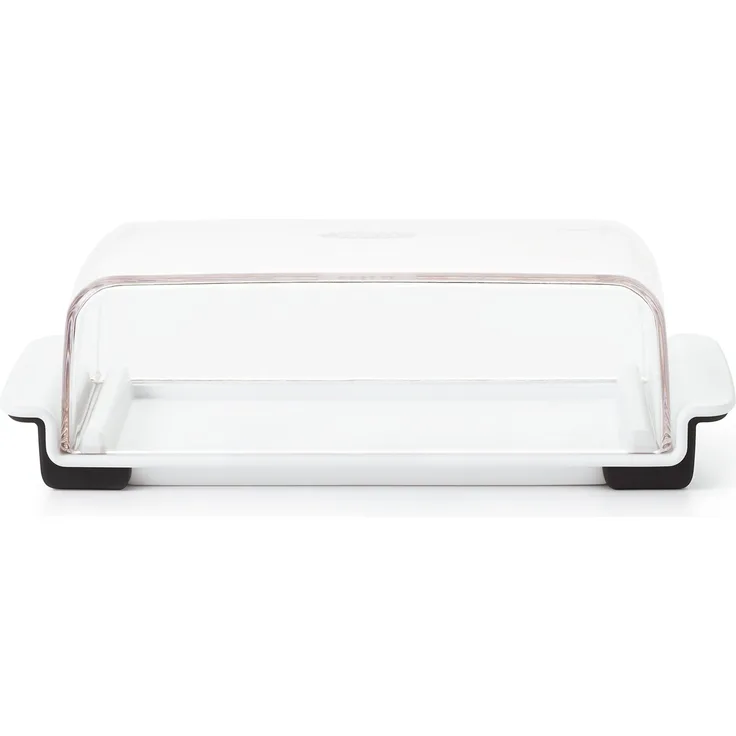 OXO Good Grips Breite Butterdose, Plastik, weiß