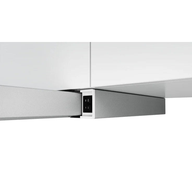 Bosch Serie 2 DFL063W56, Motorhaube, ausziehbar, Nische, Breite: 52.6 cm, Tiefe: 29 cm, Absaugung und Rückführung (mit zusätzlichem Rückführungsset), mit internem Motor, metallisch silber – Bild 5