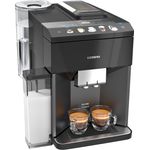 Siemens TQ505DF8 extraKlasse Kaffeevollautomat, oneTouch DoubleCup, schwarz, mit Milchsystem und integriertem Mahlwerk