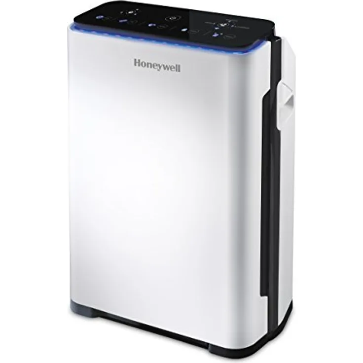 Honeywell Premium-Luftreiniger HPA710WE, echte HEPA Allergen-Entferner mit Smart LED Luftqualität Sensor