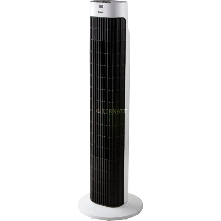 Domo DO8126 Haushaltsturmventilator Schwarz, Edelstahl - Ventilatoren (Haushaltsturmventilator, Schwarz, Edelstahl, Flur, 7 h, 1,83 m, 45 W)