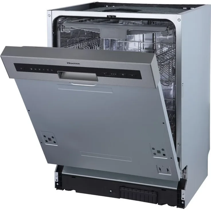 Hisense HI620D10X, Geschirrspüler, D, Geräuschemissionsklasse C, Geräuschemissionen 46 Dezibel
