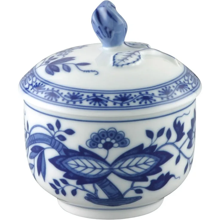 Hutschenreuther 02001-720002-14330 Zwiebelmuster Zuckerdose 6 Personen, 0,25 L, blau