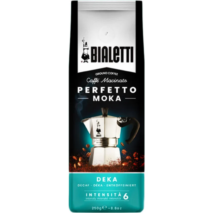 Gemahlener Kaffee Bialetti Perfetto Moka Decaf, 250 g
