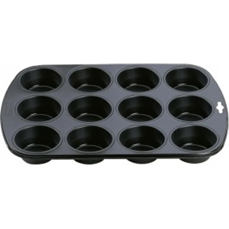 Kaiser Inspiration Muffinform, für 12 Muffins, 38 x 27 cm, Standardgröße antihaftbeschichtet kurze Backzeit für süße und herzhafte Rezepte – Bild 1