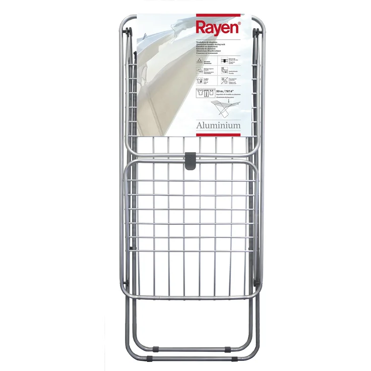 Rayen 0334.05VERDE Wäscheständer mit Einer Gesamttrockenlänge von bis zu 20 Meter, 205 x 55 x 90 cm – Bild 1