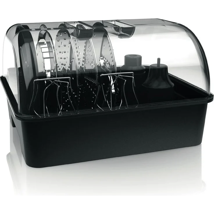 Philips HR7778-00 Küchenmaschine (1.300 Watt, inkl. Knethaken, Entsafter, Standmixer und Zitruspresse) schwarz-silber  – Bild 5