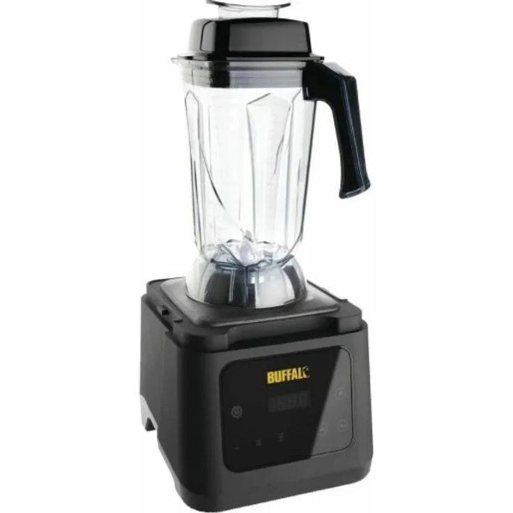 Buffalo Digitaler Standmixer, 2,5L, Edelstahl, Kunststoff, schwarz