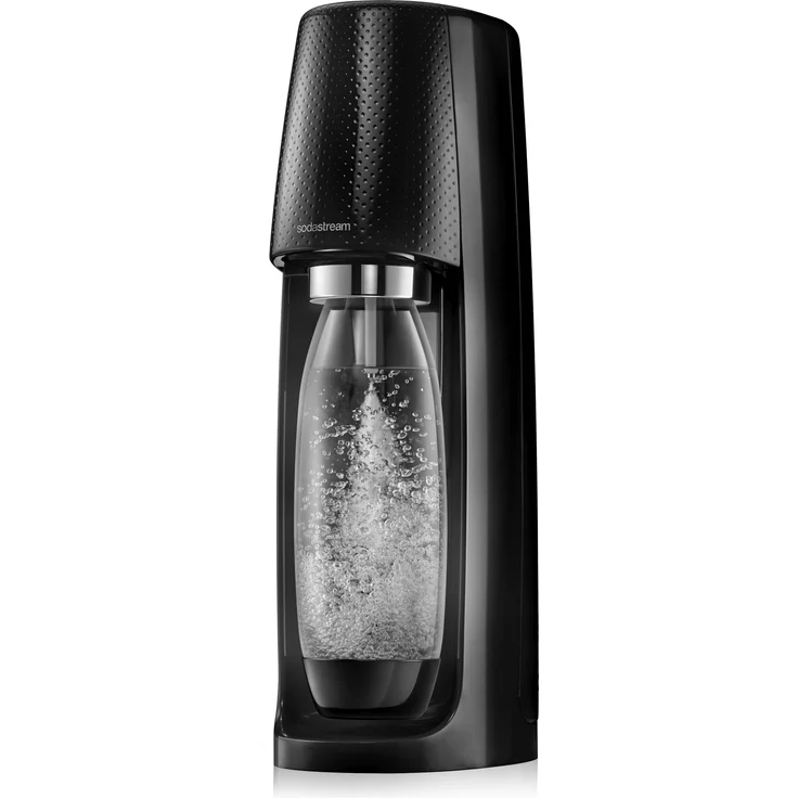 SodaStream Easy schwarz Wassersprudler inkl. 1 PET-Flasche (Füllmenge: 1 Liter) und 1 CO2-Zylinder – Bild 3