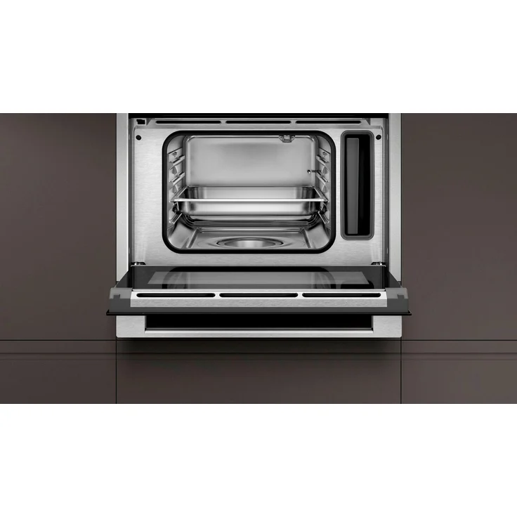 NEFF C15DR00N0 (CDR1500N) Einbau-Dampfgarer N70 - 45,5 x 59,6 x 54,8 cm (H x B x T) - 38l - Edelstahl - Dampfgarfunktion - Garfunktion - Auftaufunktion - 20 Automatikprogramme – Bild 3