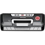 Rommelsbacher VAC 285 Vakuumierer - Absaugleistung 9 Liter-Min., Einhand-Bedienung, für Langzeitbetrieb, vollautom. Vakuumieren & Versiegeln, 2 Versiegelungszeiten, für Folien bis 30 cm Breite