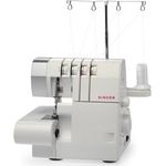 Singer 14SH 754 Overlock-Nähmaschine, 6 Nähprogramme, Bewegliches Obermesser, Differentialtransport