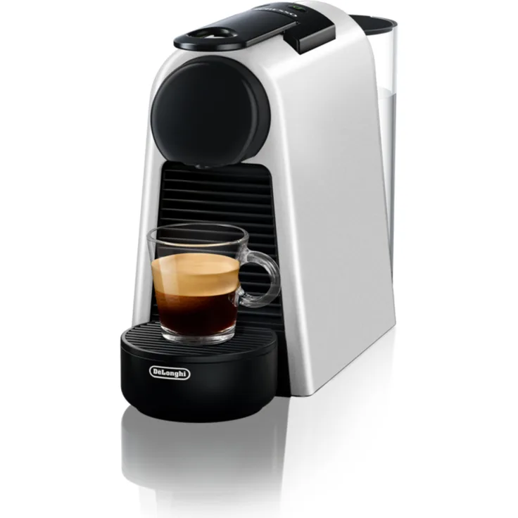De'Longhi EN85.S Metallic Nespresso Kaffeekapselmaschine, 0,5l Wassertank, silber