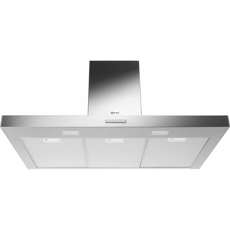 Neff D92BBC0N0, Motorhaube, Kamin flach, Breite: 90 cm, Tiefe: 50 cm, Absaugung und Rückführung (mit zusätzlichem Rückführungsset), rostfreier Edelstahl – Bild 4