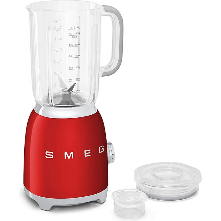 Smeg BLF01RDEU Standmixer, 800W, 1,5 L, 5 Geschwindigkeiten, rot – Bild 4