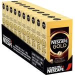 Nescafé Gold Original, löslicher Bohnenkaffee aus erlesenen Kaffeebohnen, koffeinhaltiges Instant-Pulver, vollmundig & aromatisch, 10er Pack (à 10 x 2 g Sticks)