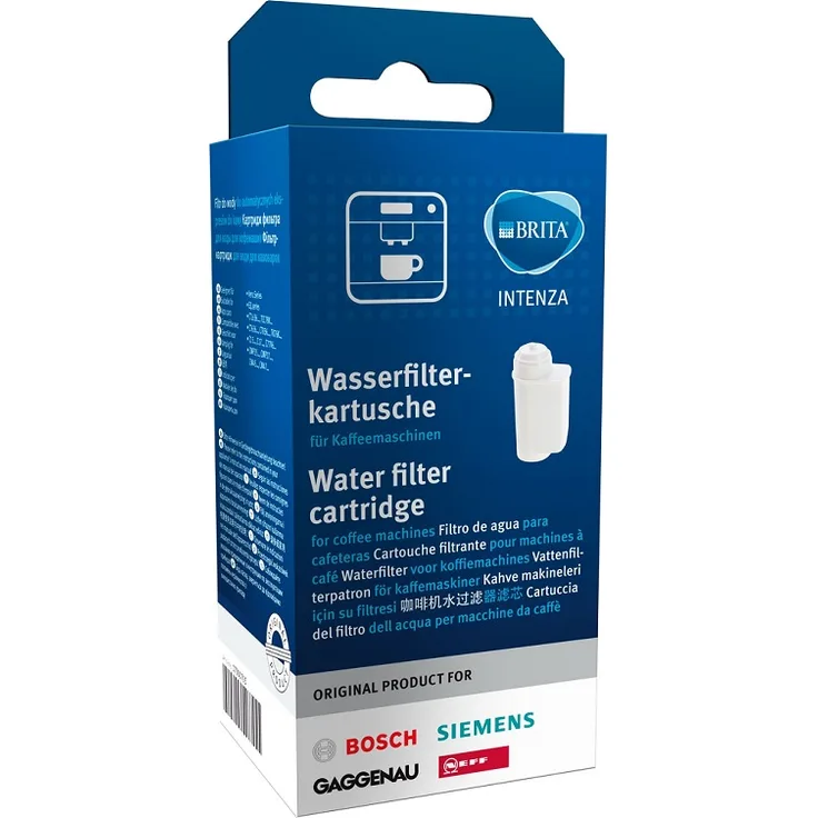 10 Neff Wasserfilter BRITA Intenza 467873 575491 17000705, kompatibel mit Bosch, Siemens, Gaggenau, Neff Serien Vero, EQ,C77V60, CV7760N, CM250, TCA7, TCC78, TK7, TE50, TE70, TES70