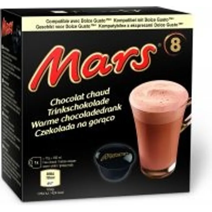 Mars Hot Chocolate Pods Dolce Gusto 136g, 8 Stück entspricht 8 Tassen