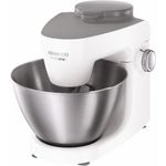 Kenwood KHH322WH Küchenmaschine, 1000W, 4,3L Edelstahlschüssel, inkl. Patisserie-Set, Zitruspresse, Mixeraufsatz, Entsafter mit Edelstahl-Sieb, weiß, Serie: MultiOne