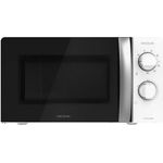 Cecotec ProClean 2110 Mikrowelle mit Grill, Standgerät, 20 Liter Garraum, 700 Watt, 3DWave Technologie, Weiß