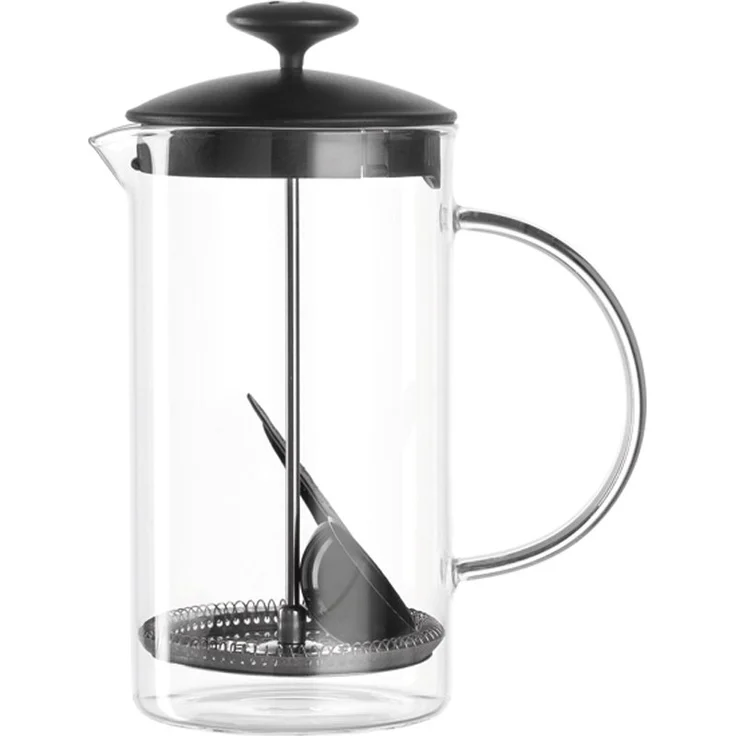 Leonardo Kaffeebereiter Caffè per me, 4-teiliges Set, 1 L, hitzebeständiges Glas, 025507 – Bild 1