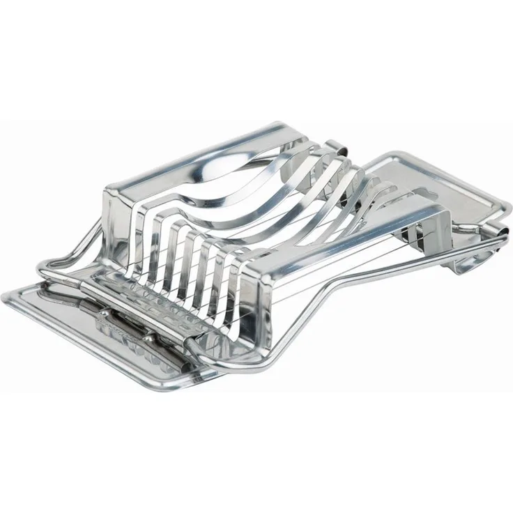 APS 88099 Egg Slicer, Edelstahldraht Rahmen, 14,5 x 8 cm