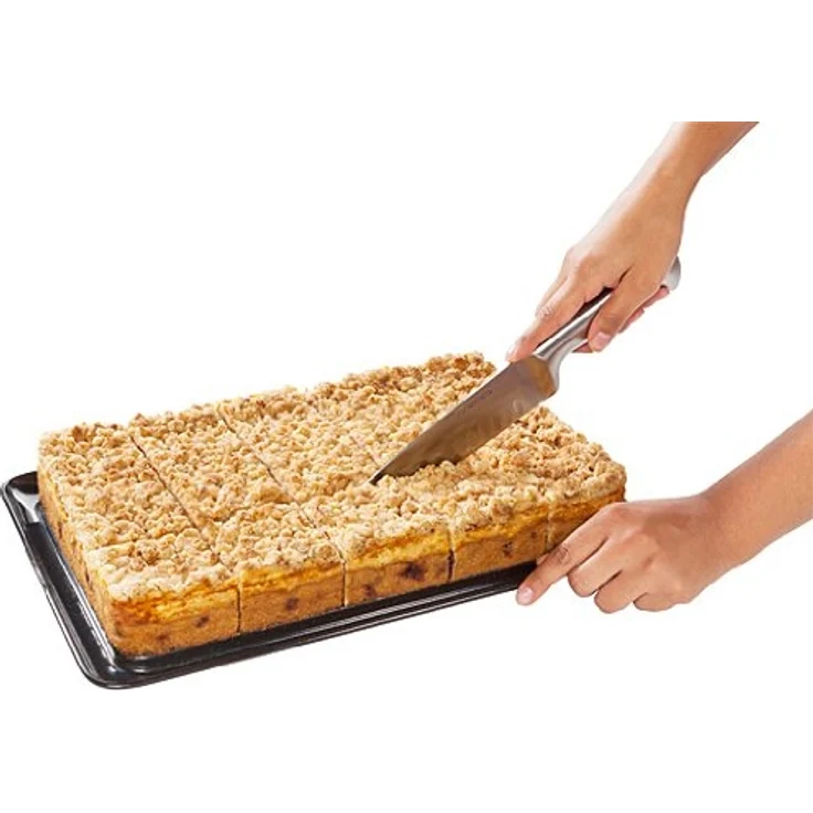 Zenker Rechteck-Springform DELUXE, eckige Premium-Backform mit liertem Boden und Auslaufschutz, Kuchenform mit Antihaftbeschichtung (Farbe: Schwarz metallic), Menge: 1 Stück – Bild 6