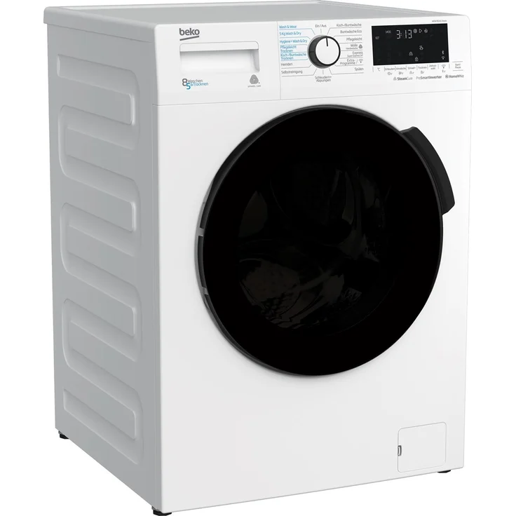 Beko WDW85141Steam1 7161549100, Waschtrockner, Energieeffizienzklasse D, Standgerät, Breite 60 cm, Geräuschemissionsklasse C, Dampffunktion – Bild 4