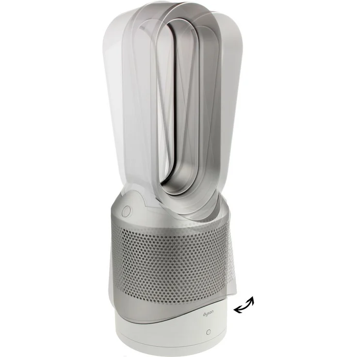 Dyson HP00 Pure Hot+Cool, 310266-01, Luftreiniger, Heizlüfter und Ventilator, silber, weiß – Bild 3