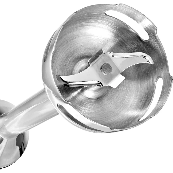 WMF LINEO Edelstab Stabmixer 4 in 1: Pürierstab, Schneebesen, Milchaufschäumer, 700 Watt, inkl. Mixbehälter (1l), cromargan matt-silber – Bild 3