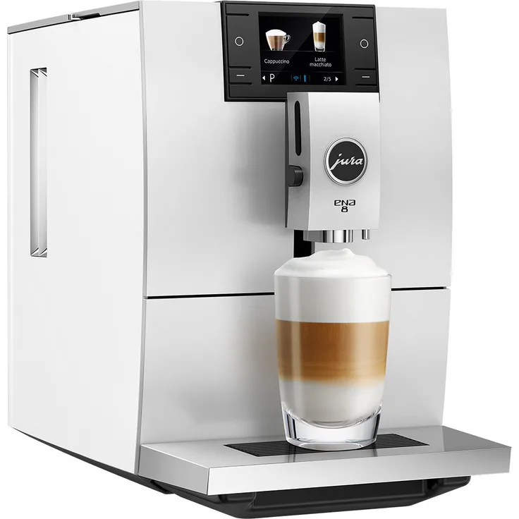 Jura ENA 8 nordic white, mit Milchsystem