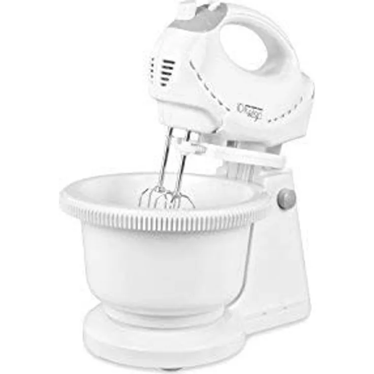 Italian Design Idecuro B02 Handmixer mit Schüssel, 200W, weiß