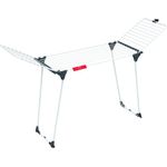 Vileda Magnum Flügelwäscheständer, XXL-Wäscheständer mit 24 m Trockenlänge und Rädern