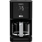 Krups Filterkaffeemaschine Smart'n Light KM6008,, 1,25l Kaffeekanne, 1,25L Kapazität, 24-Stunden-Timer, Automatische Abschaltung, Digital-Display