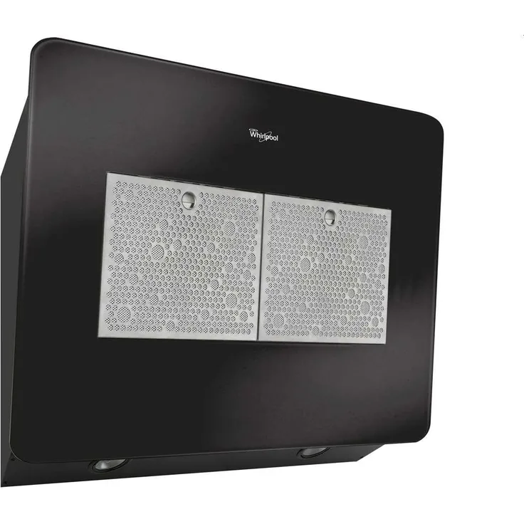 Whirlpool AKR 851 G BL, Motorhaube, Esse, Breite: 79.2 cm, Tiefe: 32.9 cm, Abzug & Umluft, Schwarz