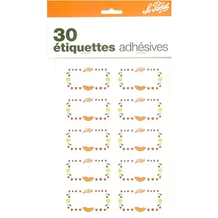 Le Parfait Sachet de 30 Etiketten Adhesives accessoires-6585010 LPF