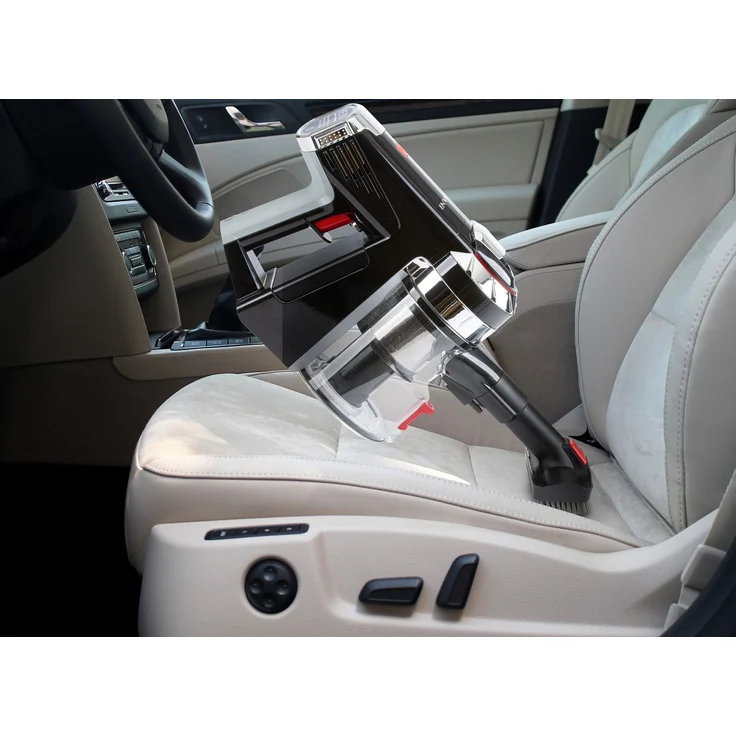 Genius Invictus X9 Set 14-teilig Handstaubsauger, 30 min Akkubetrieb, HEPA-Filter, Trocken- und Nassreinigung – Bild 3