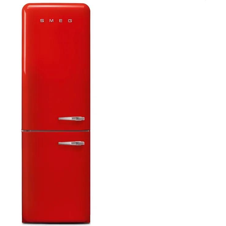 Smeg FAB32LRD5 Kühl-Gefrierkombination, freistehend, rot, Energieklasse D