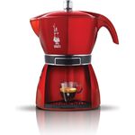 Bialetti Mokissima, Kaffeemaschinen, geschlossenes System rot