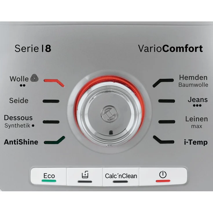 Bosch TDS8060DE VarioComfort Serie 8 Dampfbügelstation, Funktion iTemp & ECO Funktion, 2400 W, Weiß und Blau – Bild 7