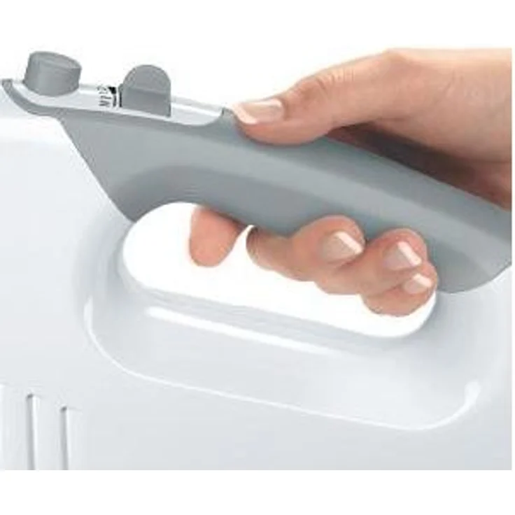 Bosch MFQ36440 ErgoMixx Handrührer (450 W, spülmaschinengeeignet, ergonomische Form, leise, geringes Gewicht, hitzebeständiger Mixfuß, Mixbecher) weiß – Bild 7