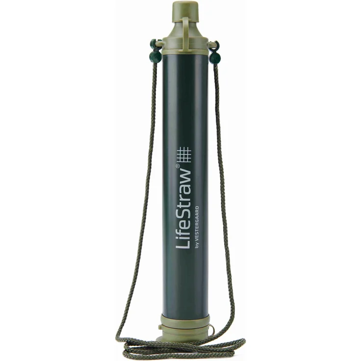 LifeStraw Personal Wasserfilter-Trinkhalm für Outdoor, Wandern in grün Grün – Bild 1